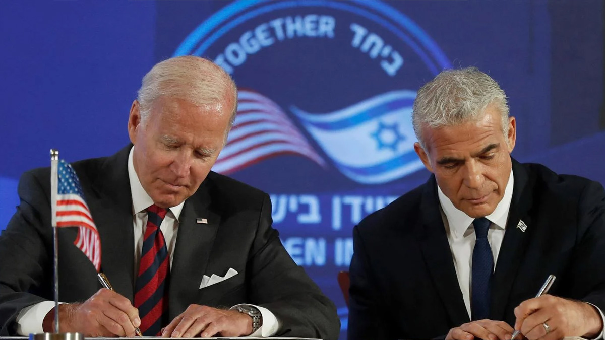 President Biden and PM Yair Lapid