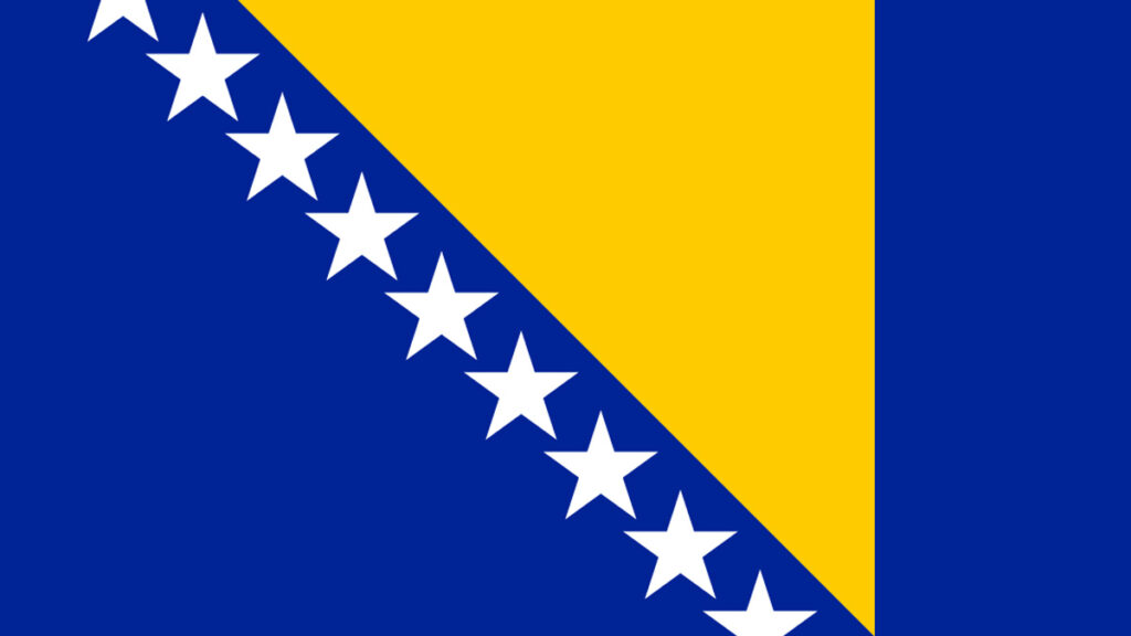 Bosnia and Herzegovina Flag